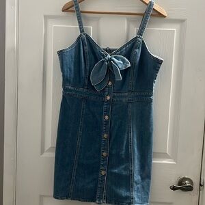 7 For all Mankind Mini Denim Dress
